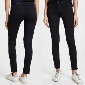 Rag & Bone ‘Legging’ Jeans - Black Plush